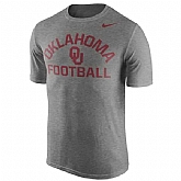 Oklahoma Sooners Nike Legend Lift Performance WEM T-Shirt - Gray,baseball caps,new era cap wholesale,wholesale hats